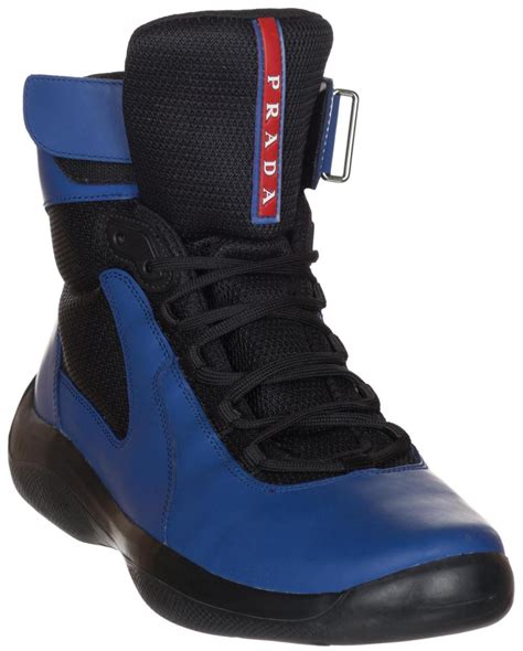 prada sneakers outfit|prada designer high top sneakers.